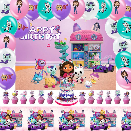 Gabby Dollhouse Birthday Party