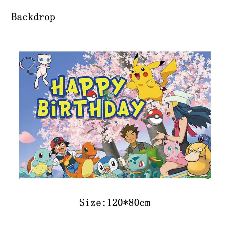 Pokemon Theme Birthday Party