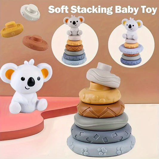 Baby Silicone Building Blocks