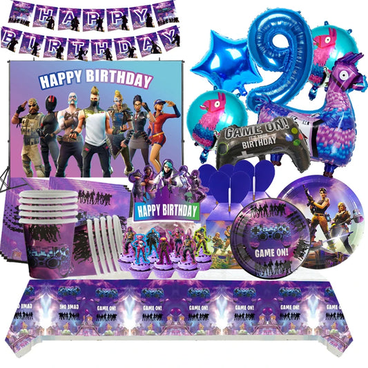 Video Game Fortnitions Birthday