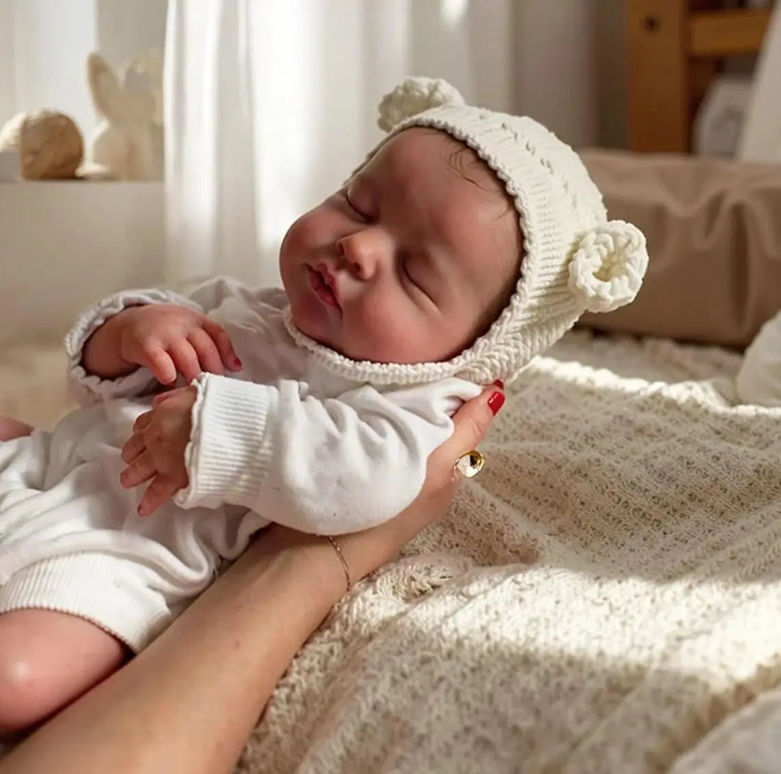 Lifelike Newborn Baby Doll