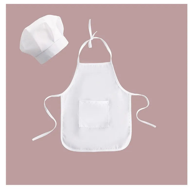 Baby Chef Apron Hat for Kids