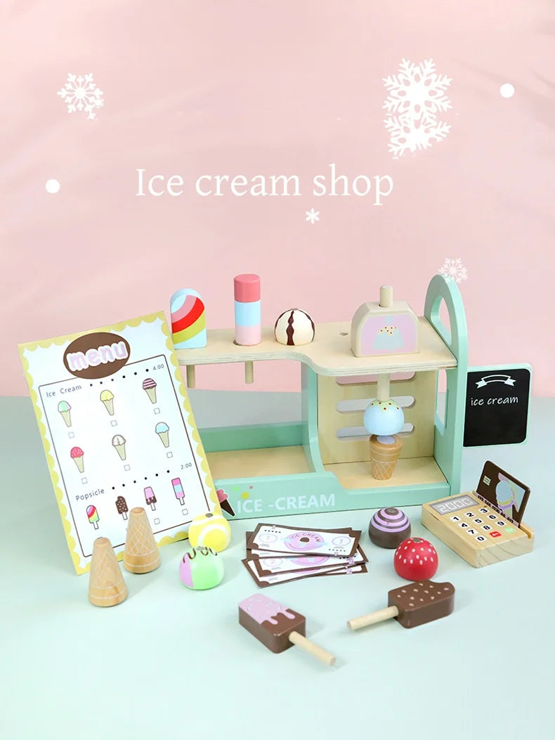 Ice Cream Counter Playset