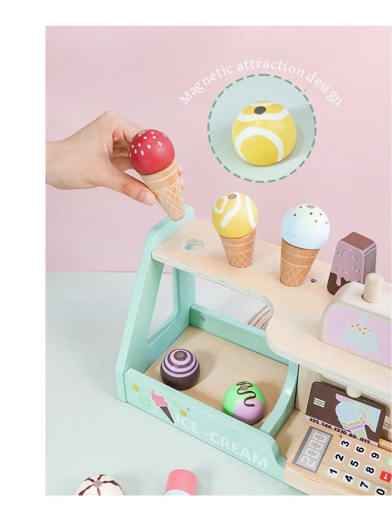 Ice Cream Counter Playset