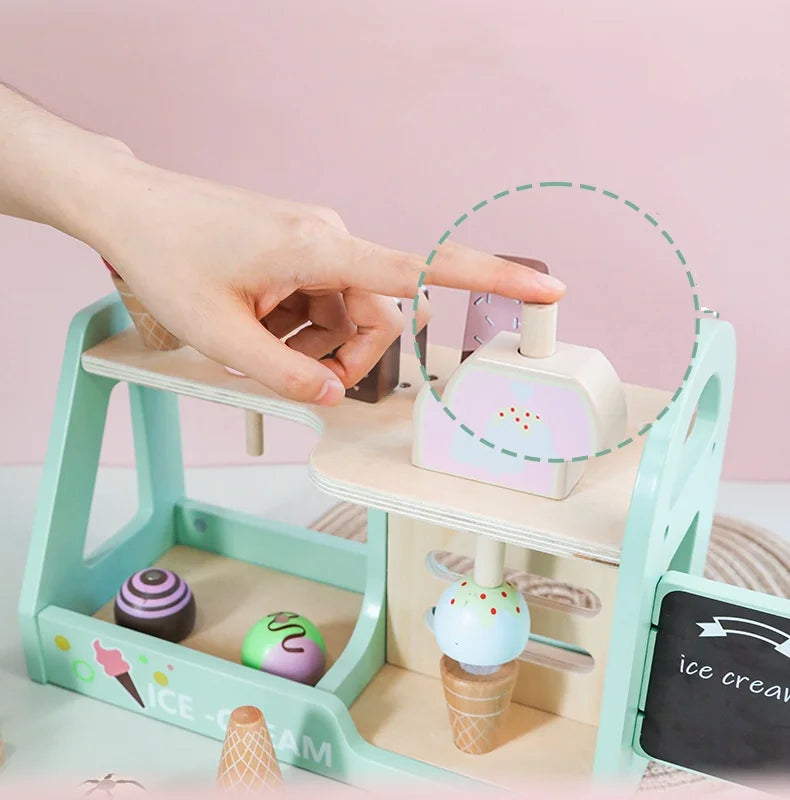 Ice Cream Counter Playset
