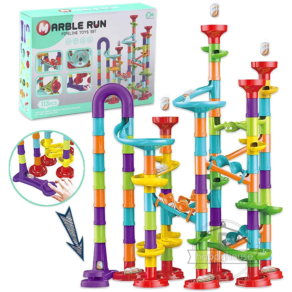 Marble Run Race Track Building