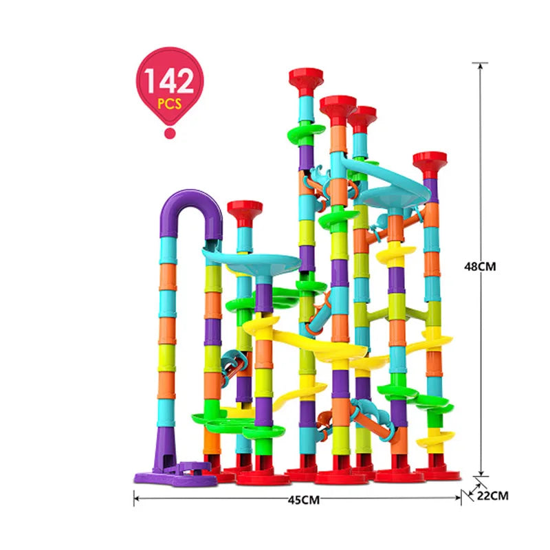 Marble Run Race Track Building