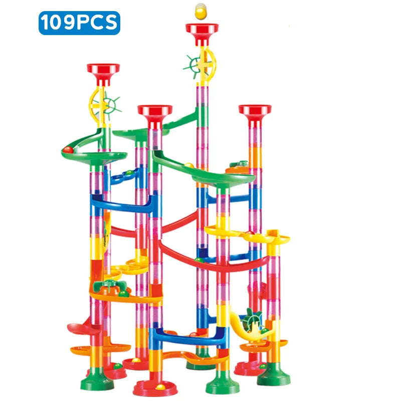 Marble Run Race Track Building