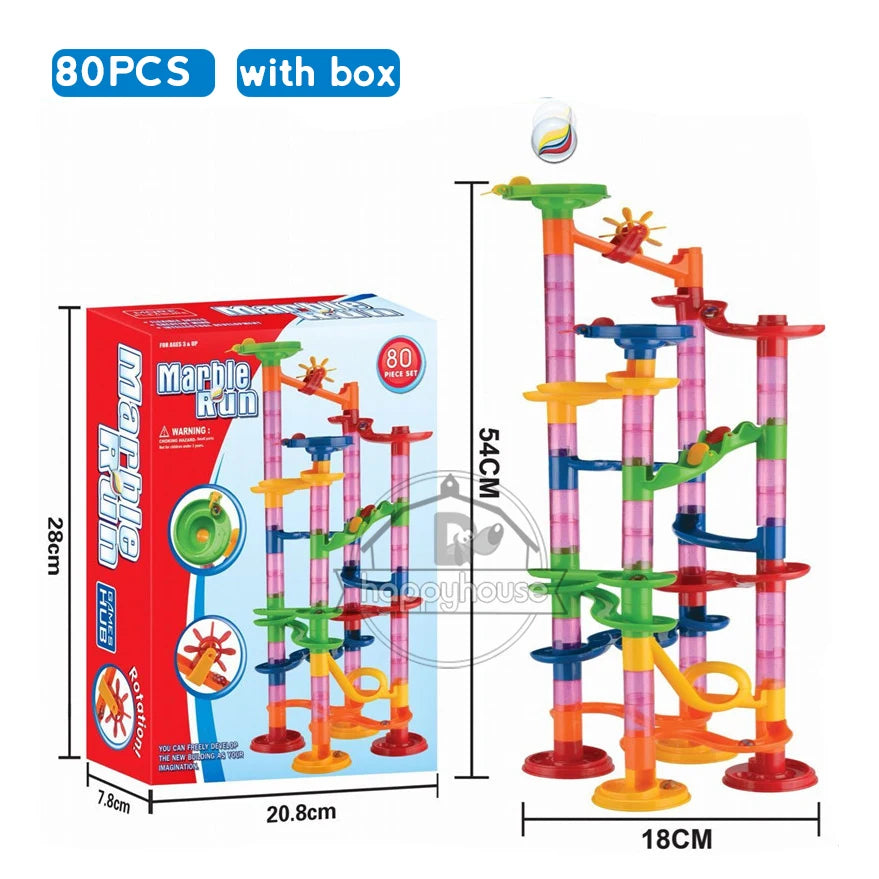 Marble Run Race Track Building