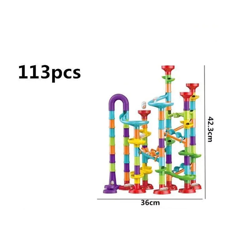 Marble Run Race Track Building
