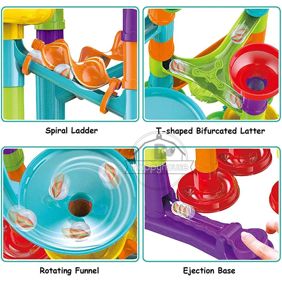Marble Run Race Track Building