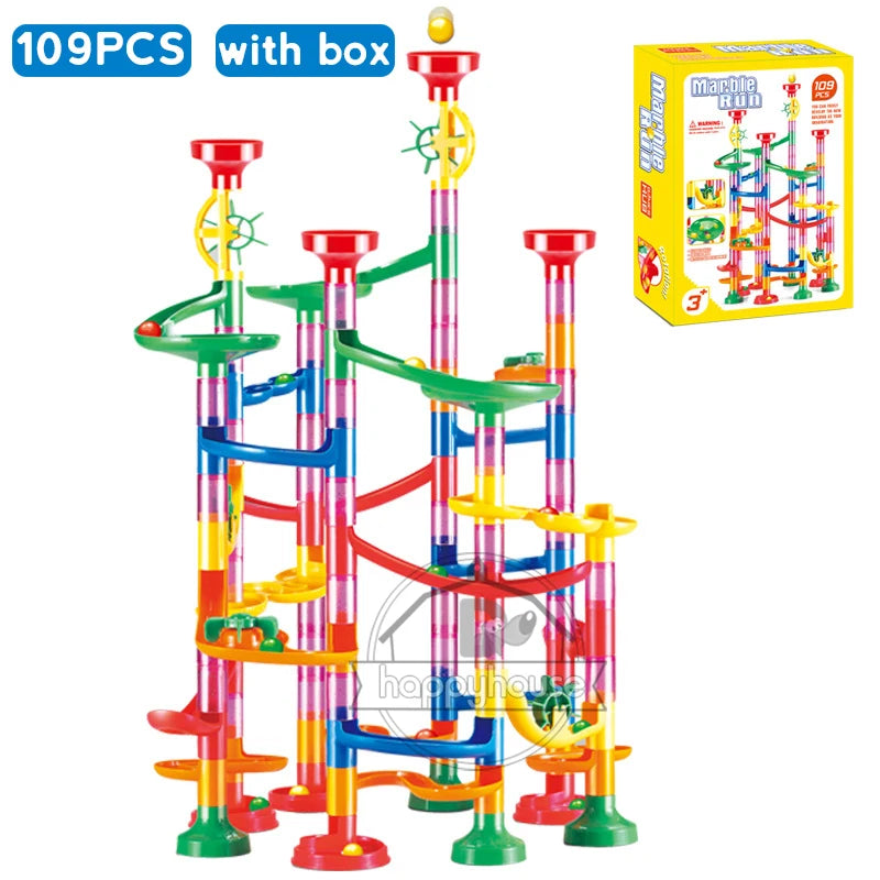 Marble Run Race Track Building