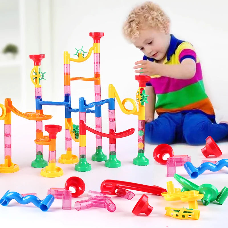 Marble Run Race Track Building