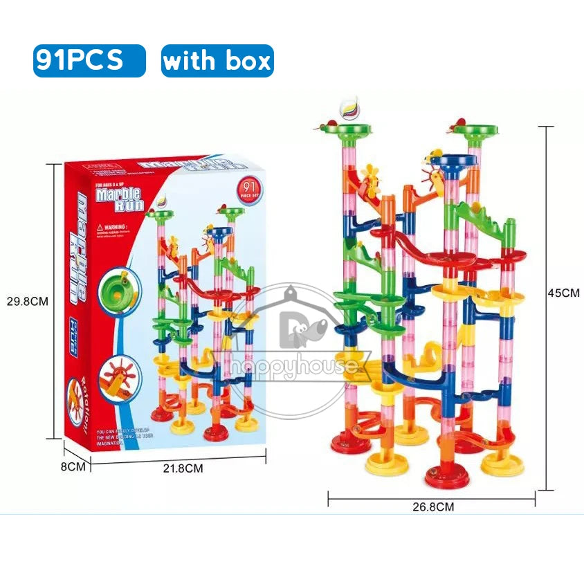 Marble Run Race Track Building
