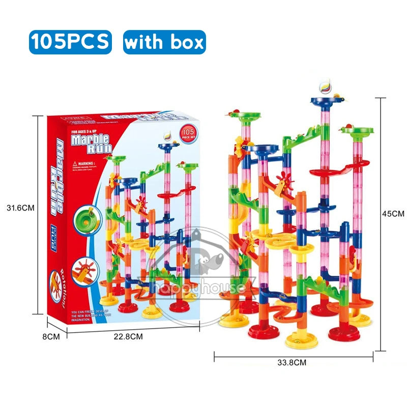 Marble Run Race Track Building
