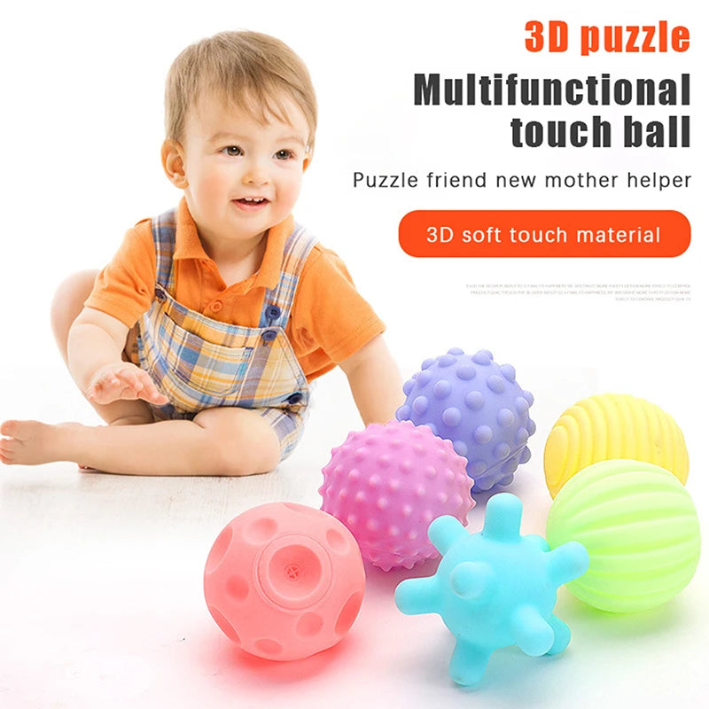 6Pcs Baby Toys Balls