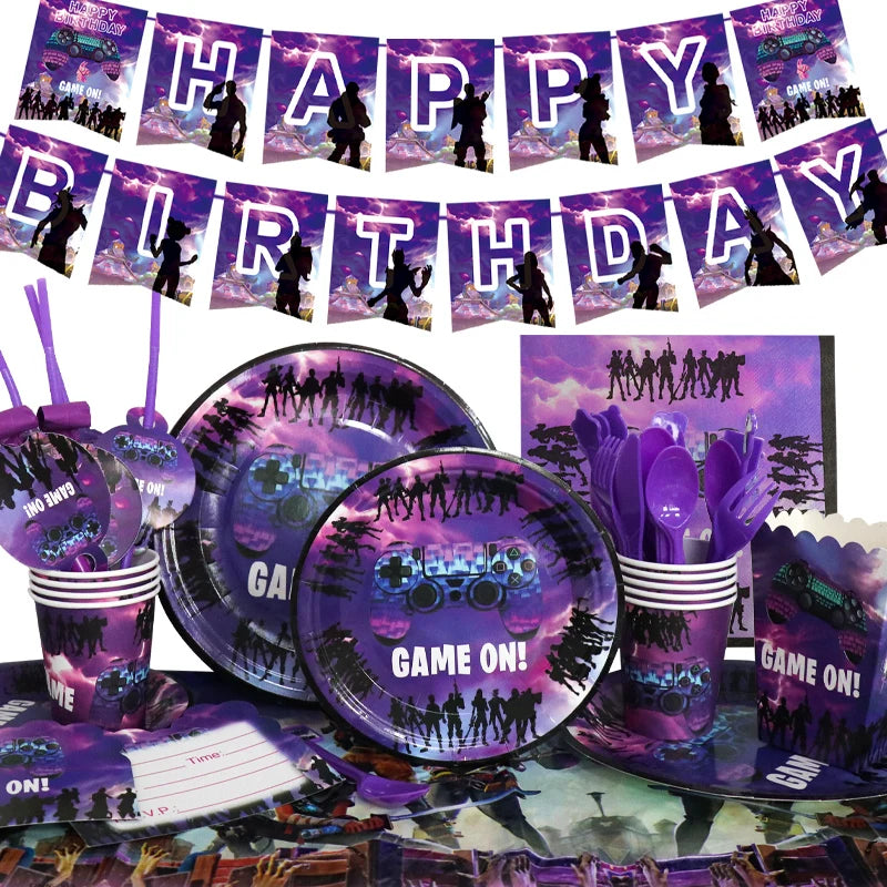 Video Game Fortnitions Birthday