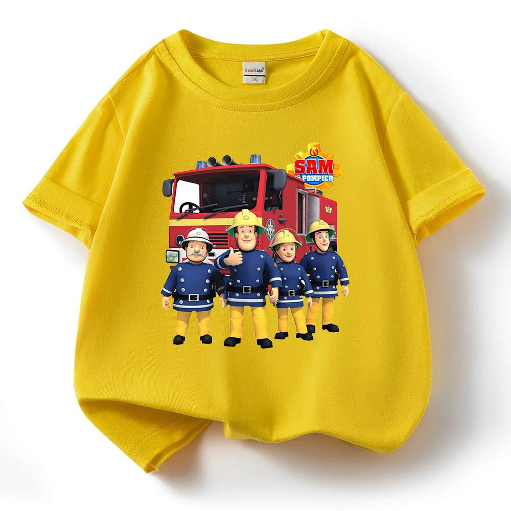 Fireman Sam t-shirt for kids