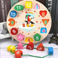 Montessori Toy Wooden Building