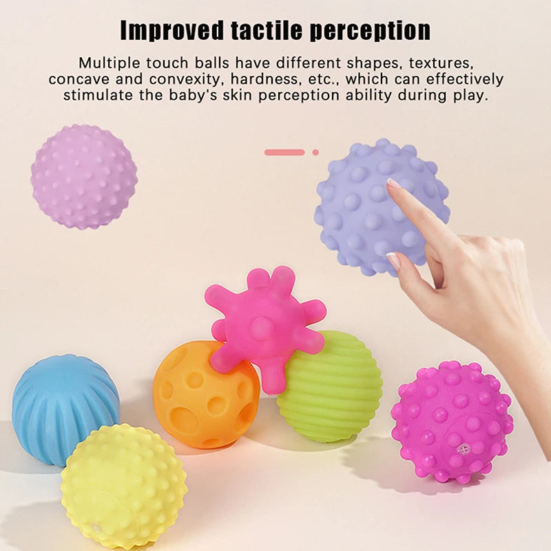 6Pcs Baby Toys Balls