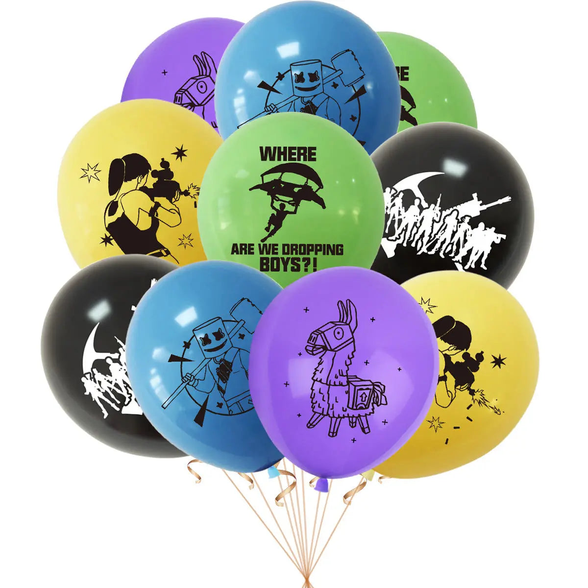 Video Game Fortnitions Birthday
