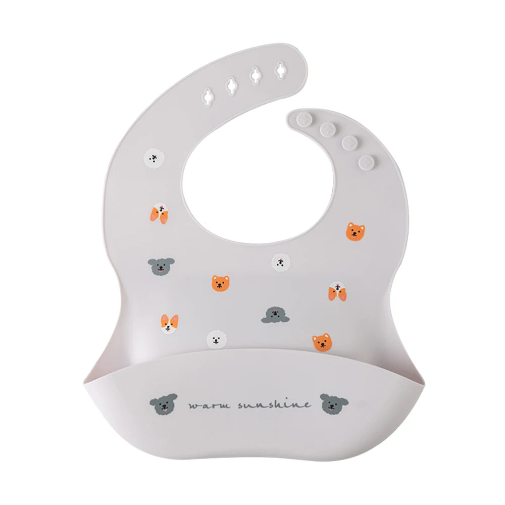 Waterproof Bibs For Kids Feeding
