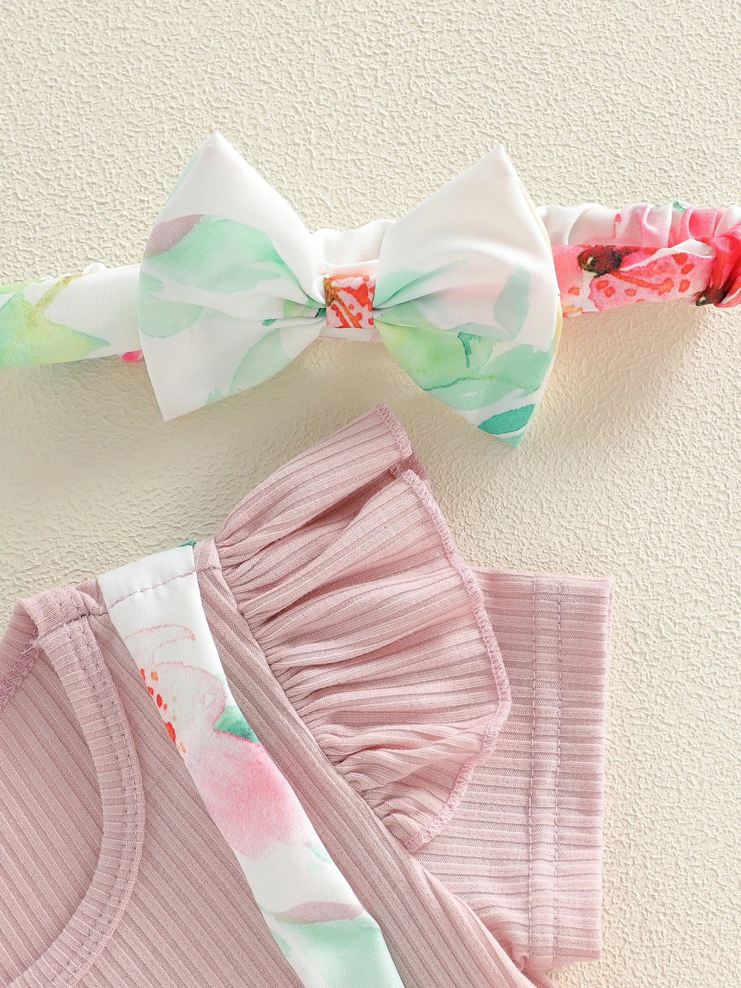 Baby Girl Summer Outfit Floral