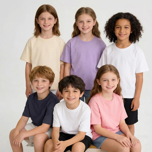 Kids Loose Short-sleeved T-shirt