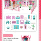 3D DIY Dream Princess Castle Villa