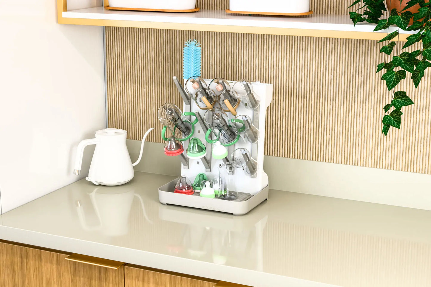 Baby Bottle Drying Rack Vertical Bottle