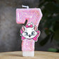 Marie Cat Candle Cartoon