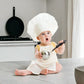Baby Chef Apron Hat for Kids