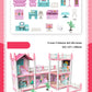 3D DIY Dream Princess Castle Villa