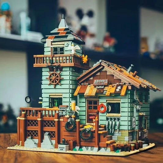 Hut Building Block Set