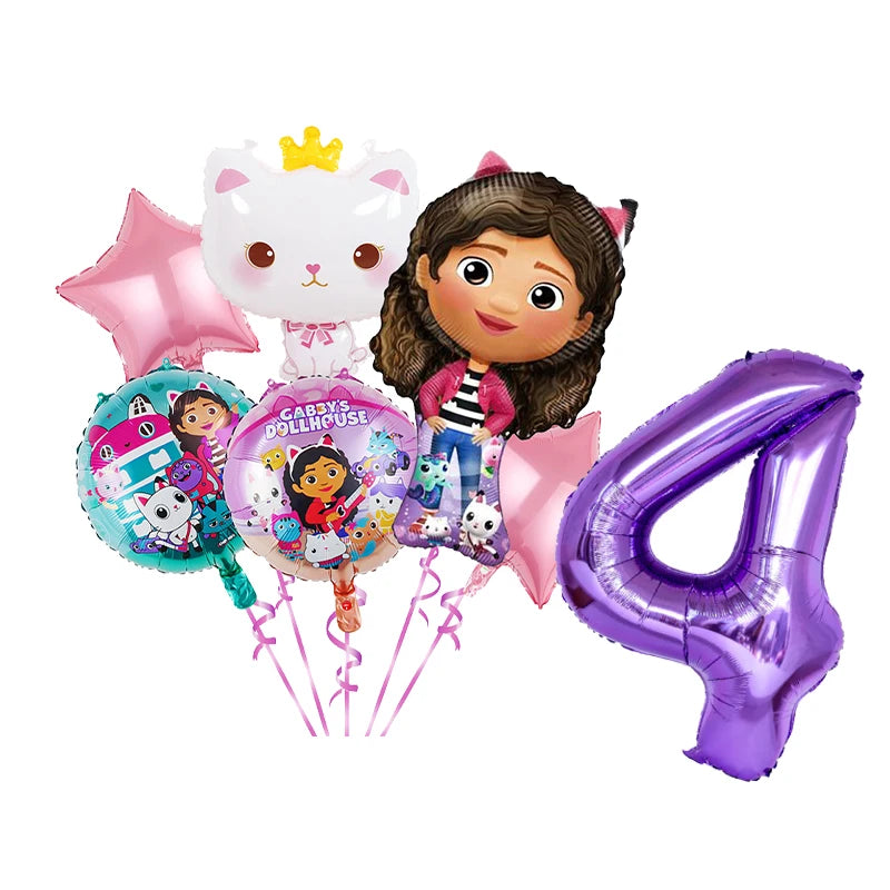 Gabby Dollhouse Birthday Party