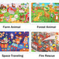 New 30 Pieces Wooden Puzzles