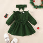 Baby girl Autumn Dress Ruffled Edges
