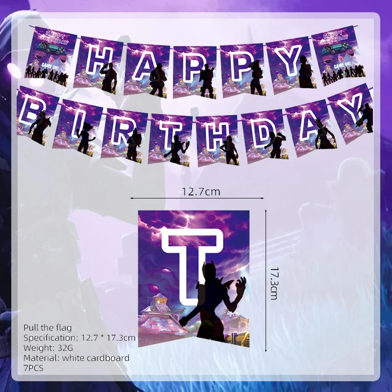 Video Game Fortnitions Birthday