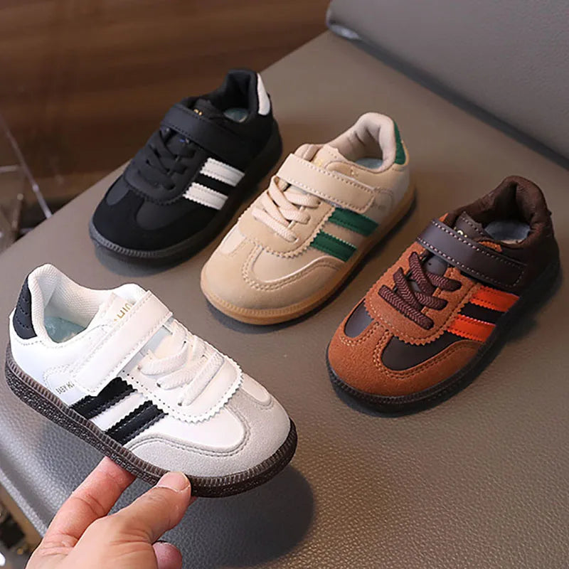 PU Leather Sport Shoes For Children