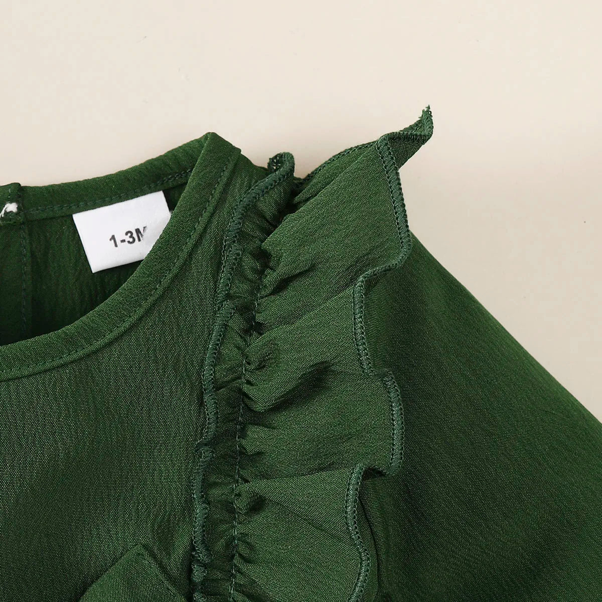 Baby girl Autumn Dress Ruffled Edges