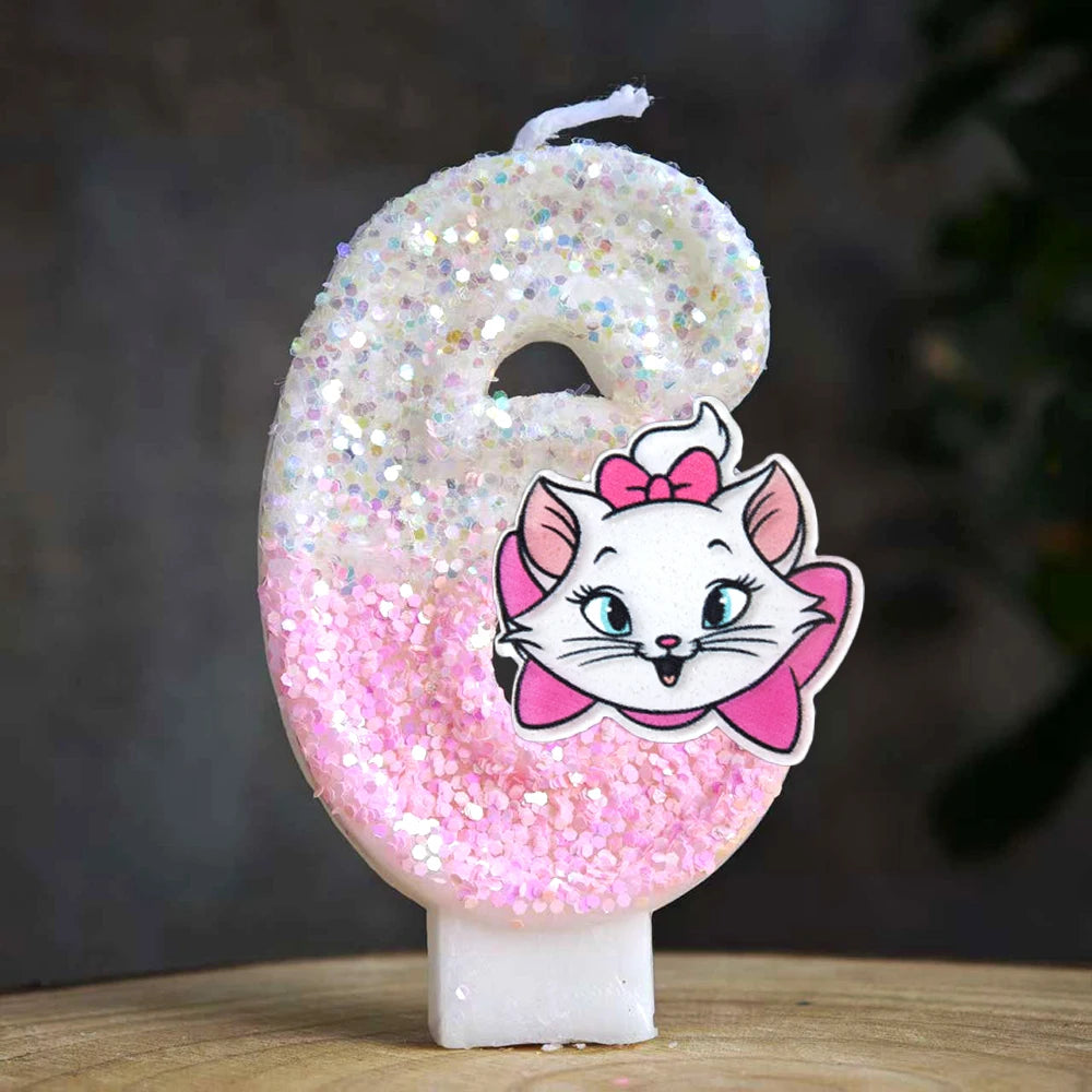 Marie Cat Candle Cartoon