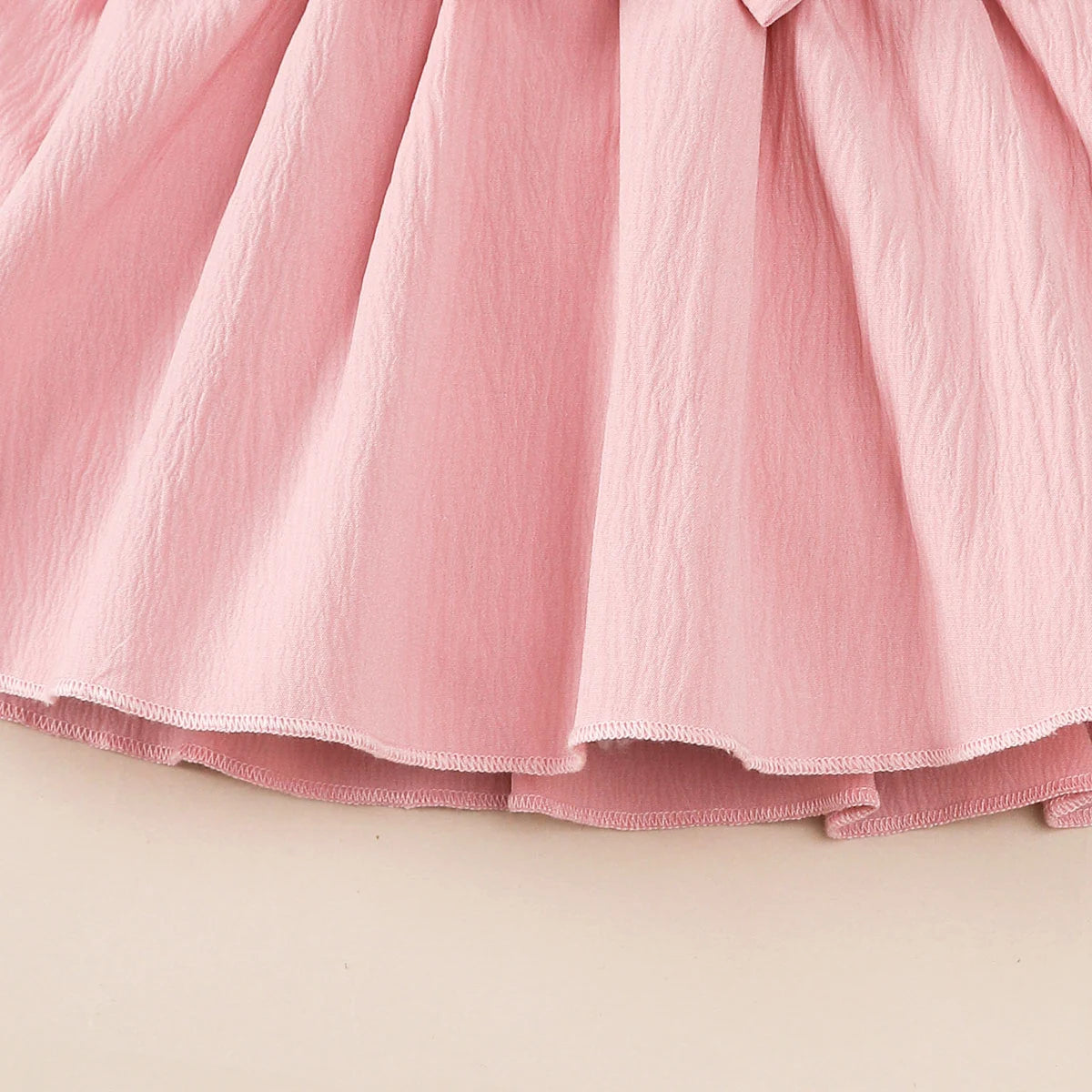 Baby girl Autumn Dress Ruffled Edges