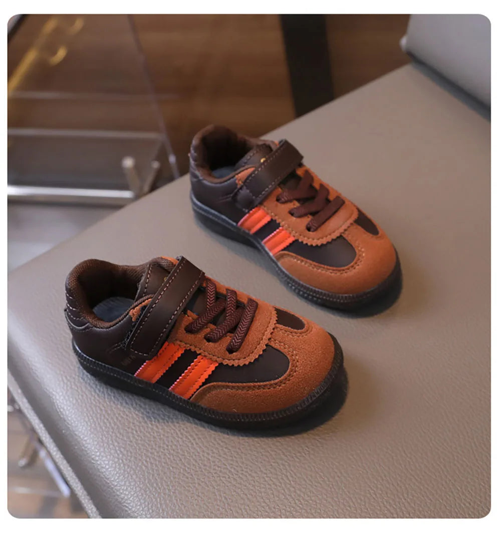 PU Leather Sport Shoes For Children