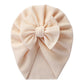 Solid Textured Ribbed Turban Baby