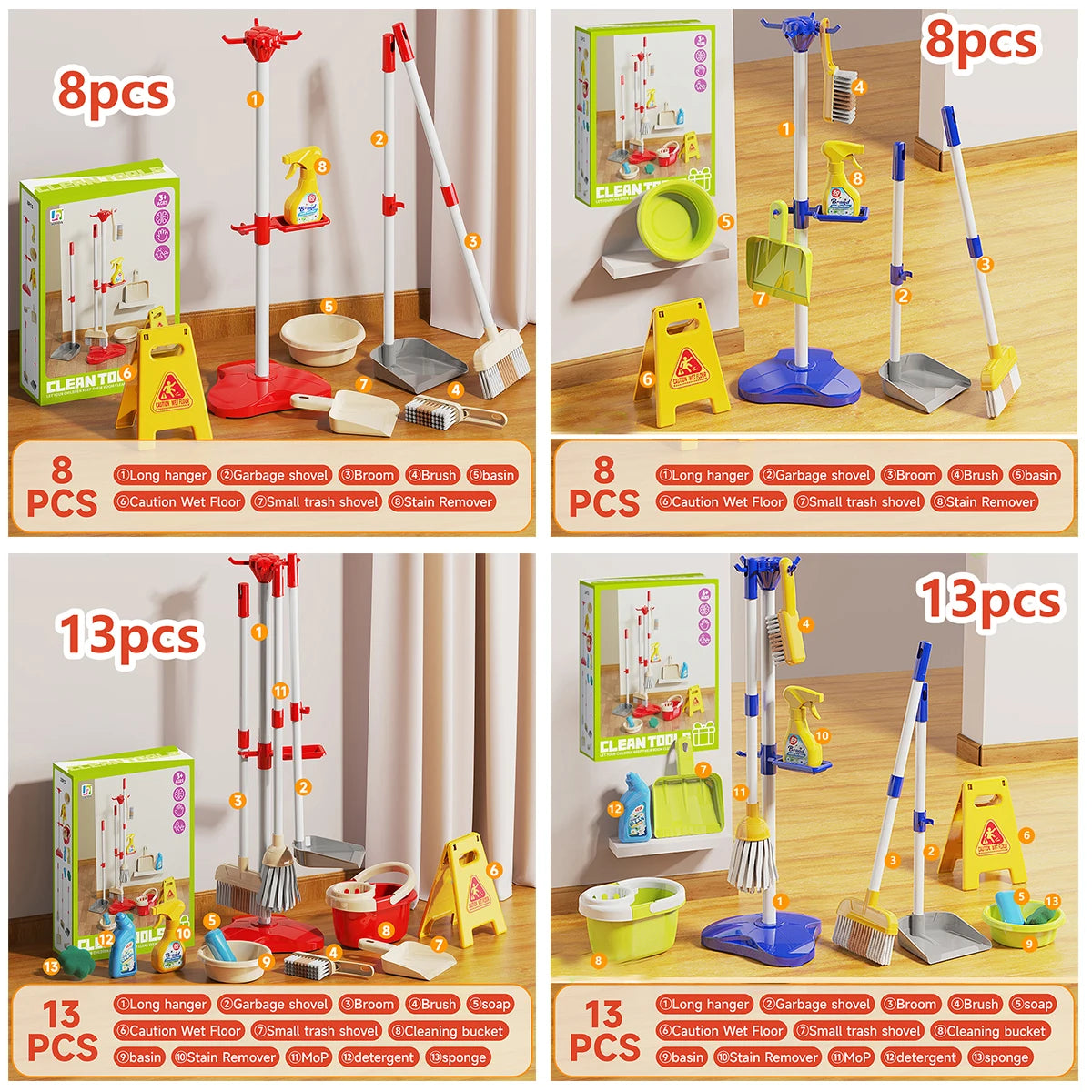 Kids Cleaning Toy Set