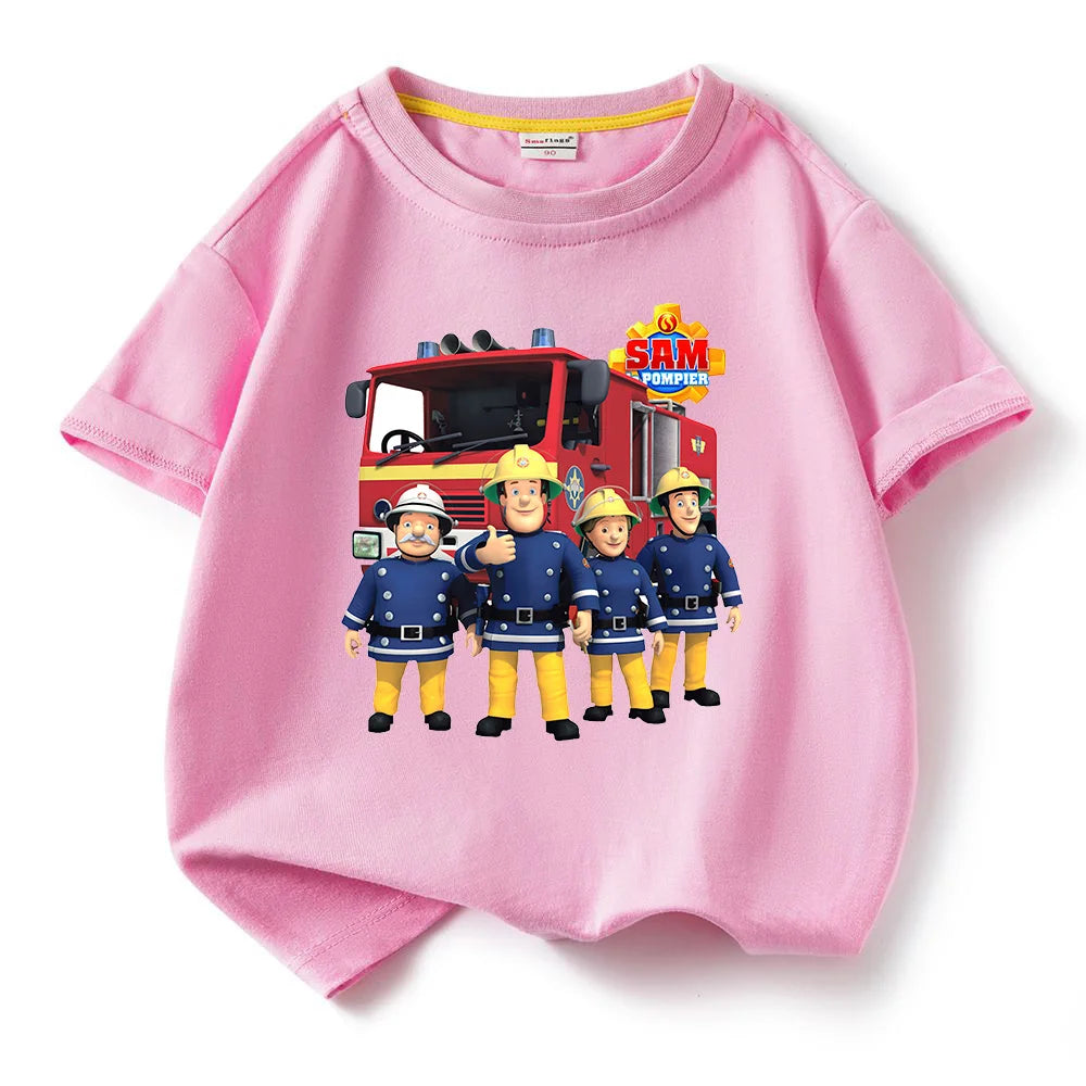 Fireman Sam t-shirt for kids