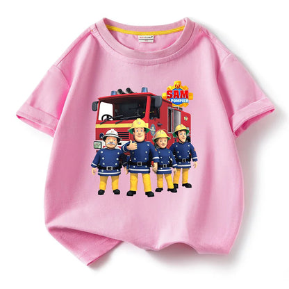Fireman Sam t-shirt for kids