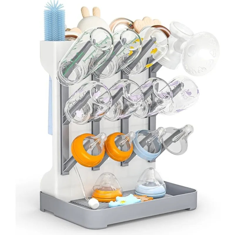 Baby Bottle Drying Rack Vertical Bottle