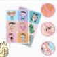 Mosquito Repellent Stickers Plant