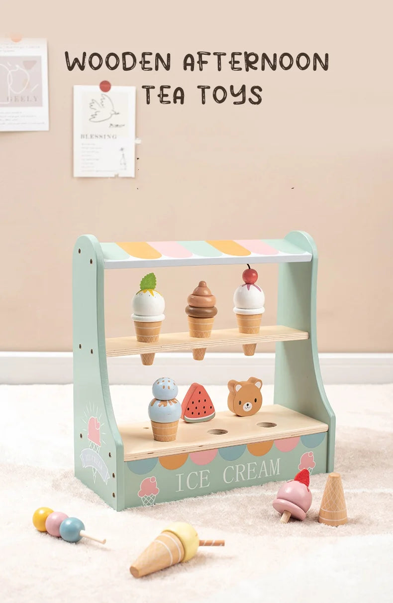 Ice Cream Counter Playset